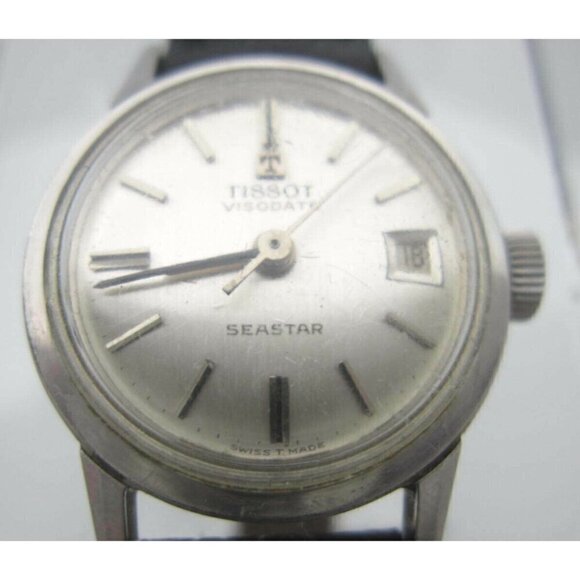 Tissot Accessories - Womens Vintage Tissot VisoDate Seastar 17 Jewels Hand Wind Watch (E5) Swiss Made